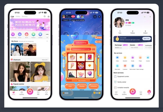 2025 new version of the multi-language live short video dating language chat hall multi-people even the microphone video can be international operations of multi-language live system source code-Huyue Technology source code-software customization development